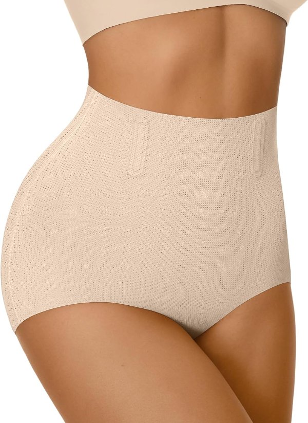 LUCKMEEY Tummy Control Seamless Shaping Briefs