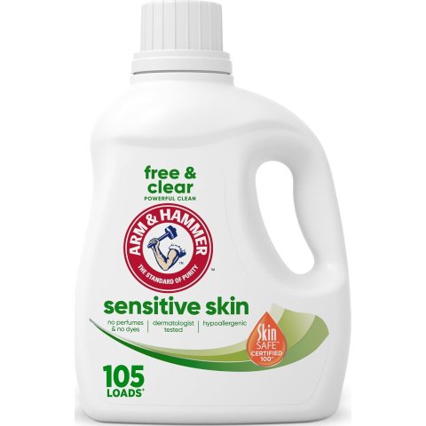 ARM & HAMMER 洁净敏感肌洗衣液 105盎司