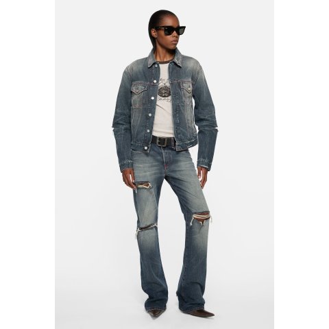 2009F Re-edition Worn Jeans Women