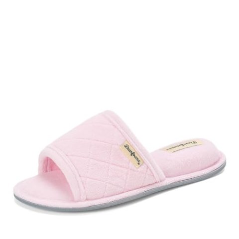 Dearfoams 女士夏季记忆棉家居拖鞋 11-12码