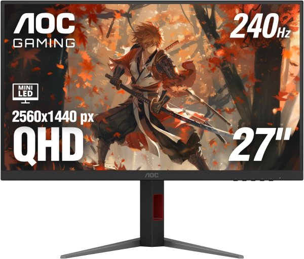 AOC Q27G4ZMN 27英寸 QHD 240Hz MiniLED显示器