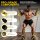 HOXWC Heavy Duty Adjustable Pilates Bar Kit with Resistance Bands