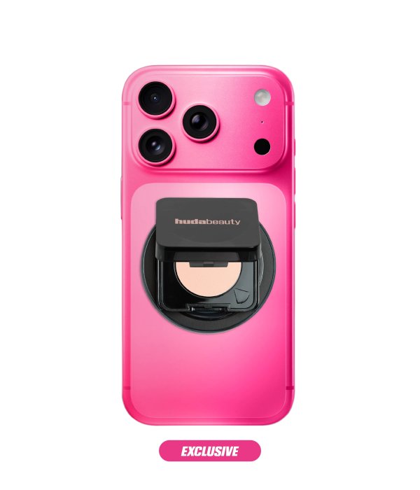 Huda Beauty 手机支架 散粉造型