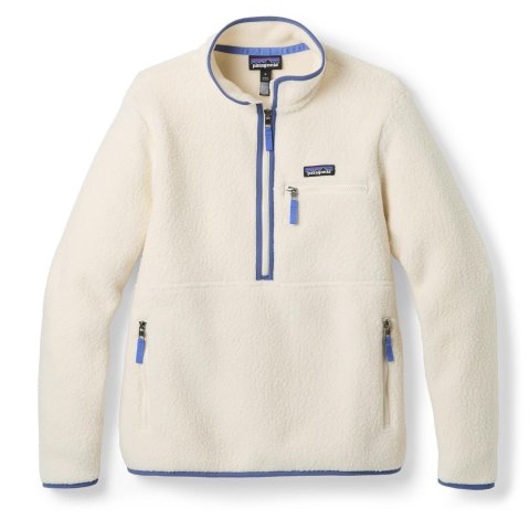 Women s Retro Pile Fleece Marsupial Pullover