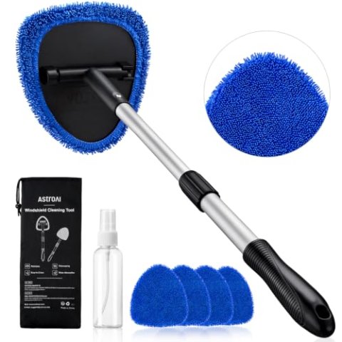 AstroAI 26-Inch Super-Long Windshield Cleaner Tool and Car Interior Detailing Kit