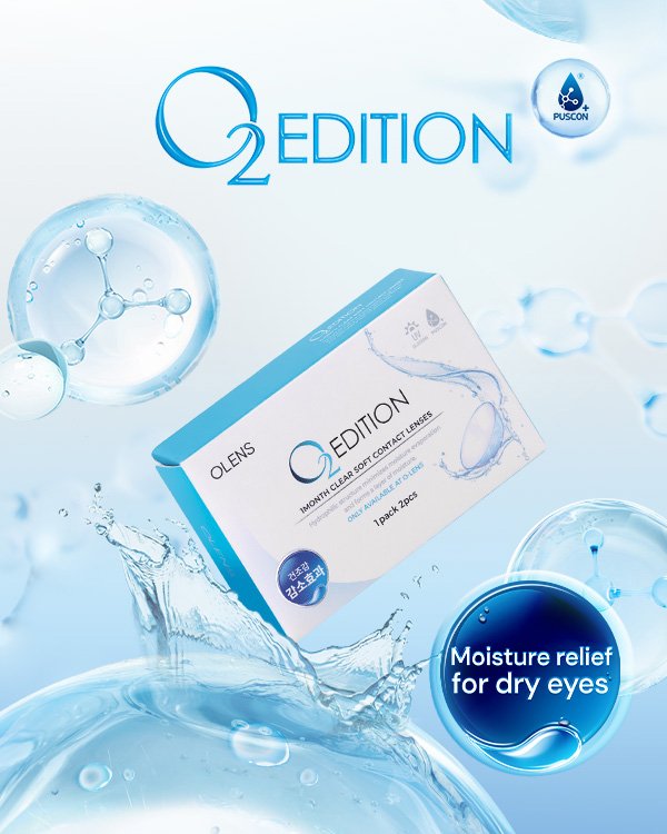 O2 Edition Contact Lenses (2-Pack)