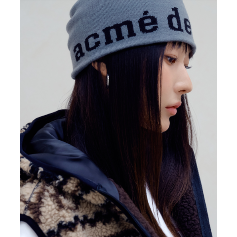 acmé de la vie Lettering Point Beanie