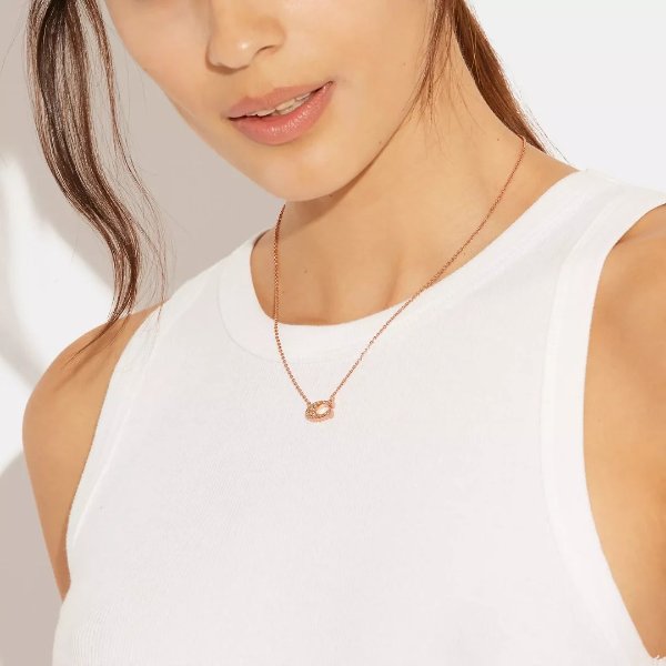Pave Signature Necklace