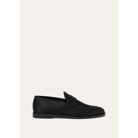 Loro PianaSergio Walk Satin Loafers for Women