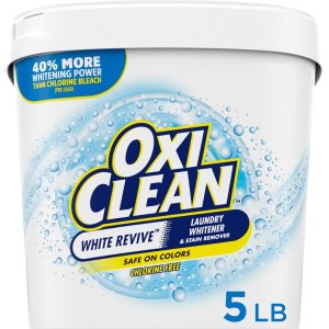 OxiClean White Revive Laundry Whitener and Stain Remover Powder 5 lb