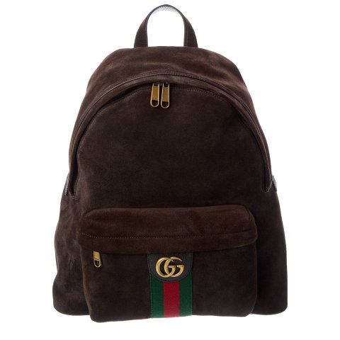 Ophidia 中号麂皮双肩包