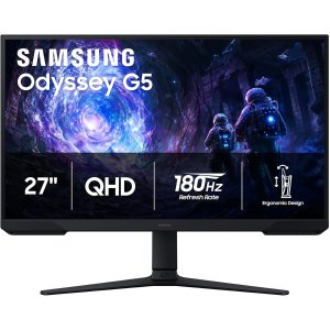 Samsung Odyssey G5 27英寸 QHD 电竞显示器