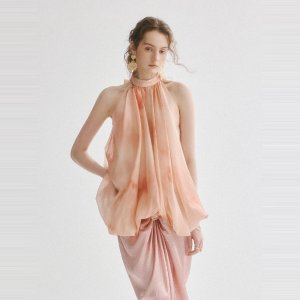 Dawn Tint Halter Neck Blouse $182