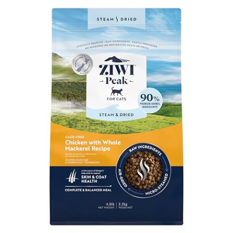 ZIWI Peak 雞肉鯖魚貓糧 高蛋白 78.4oz