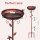 GRECOMEIN 12 Inch Metal Outdoor Bird Bath