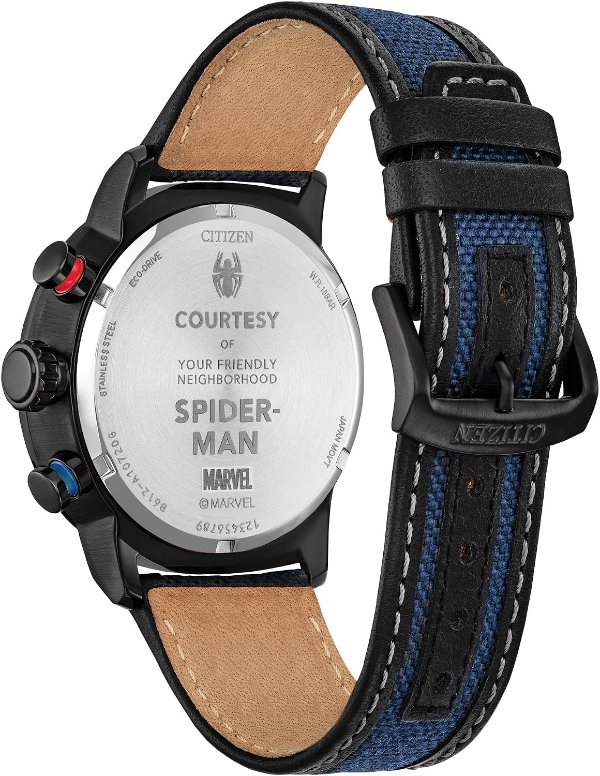 CITIZEN Marvel 蜘蛛侠不锈钢腕表
