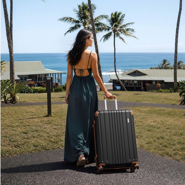 Coolife Lightweight Durable Hardshell Luggage 28 Inch Suitcase