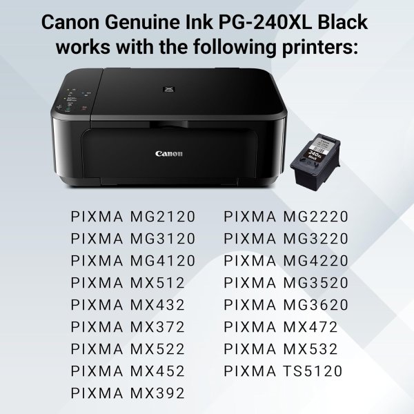  PG240 XL 原装墨盒 适用多型号