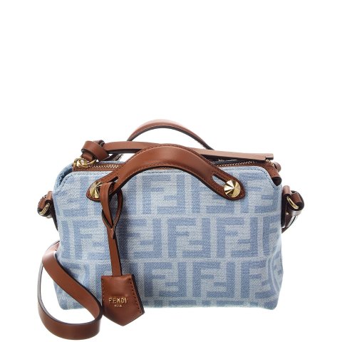 By The Way Soft Mini FF Denim Leather Satchel