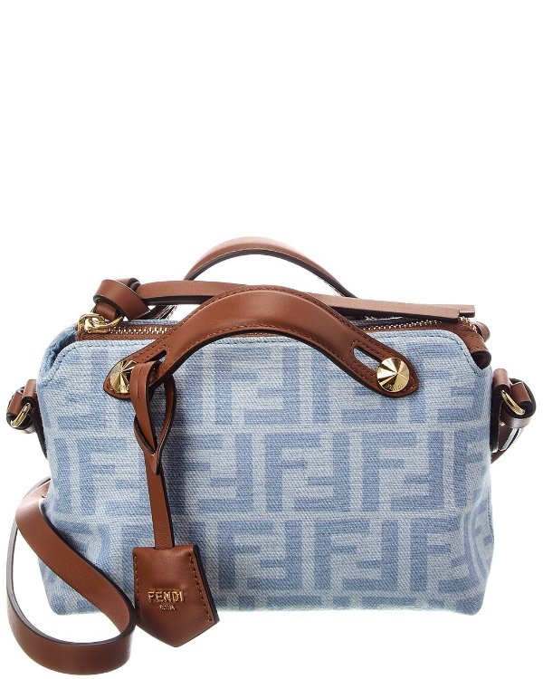 By The Way Soft Mini FF Denim Leather Satchel