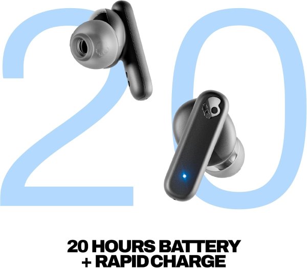 Skullcandy Smokin’ Buds Wireless Noise Isolating Earbuds