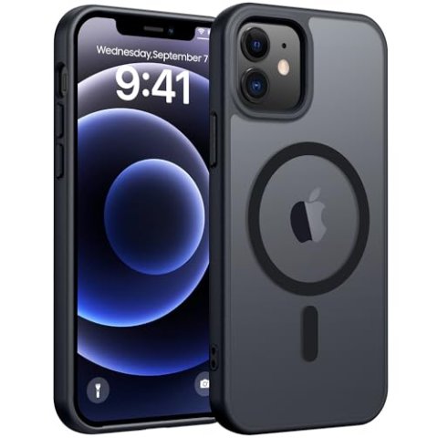 FNTCASE iPhone 13/12 Mini 磁吸磨砂透明壳