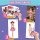 BSCOOL 牛仔女孩时尚贴纸手工书