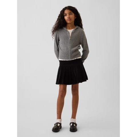 Gap儿童灯芯绒百褶裙