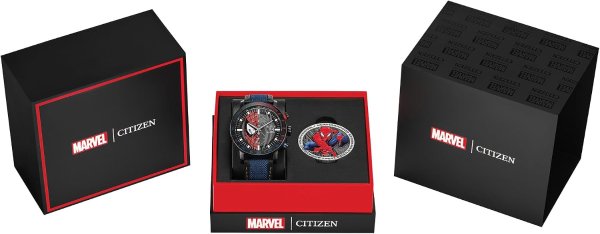 CITIZEN Marvel 蜘蛛侠不锈钢腕表
