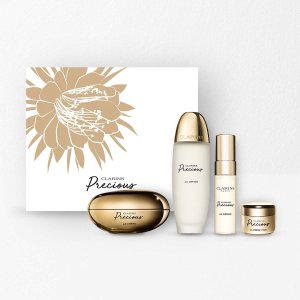 Clarins直享8.5折！不叠加7.5折CLARINS Precious 护肤套装
