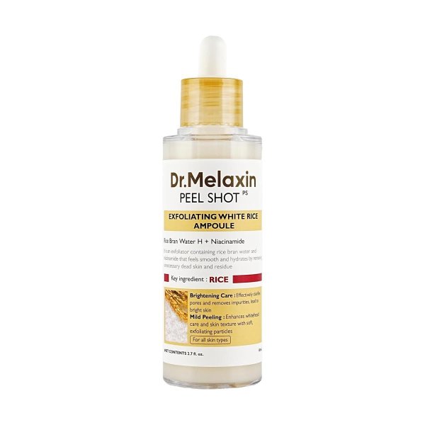 Dr.Melaxin Glow White Rice Peeling Ampoule 80ml