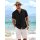 COOFANDY Men's Linen Short Sleeve Casual Button Down Shirt