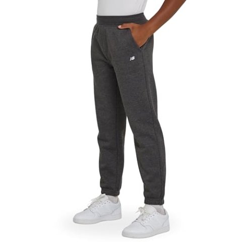 New Balance Boys Relaxed Fit Joggers Cotton Blend Fleece Sweatpants 4-20