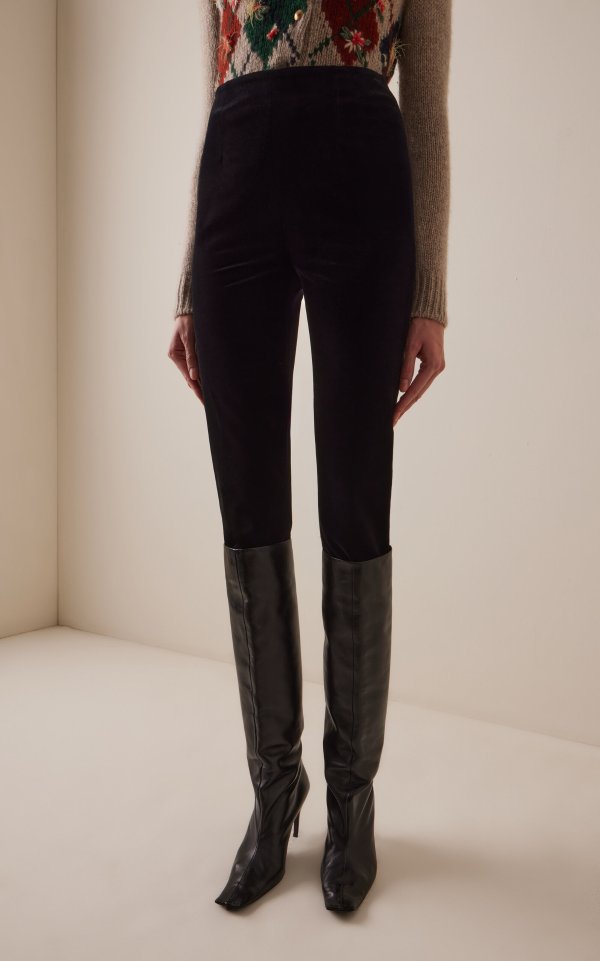 Marlene Leather Knee-High Boots