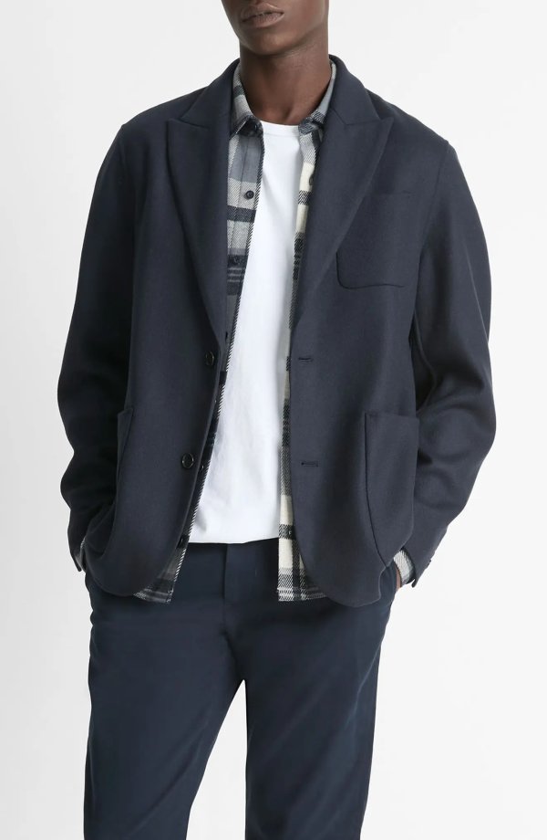 Vince Splittable Wool Blend Sport Coat for Men