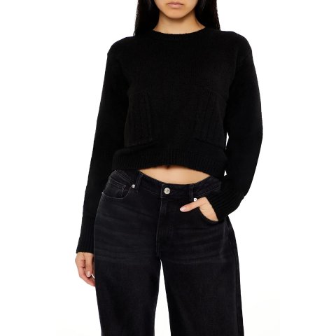 FOREVER 21短款卫衣