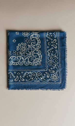 Maryse Scarf Bandana Print