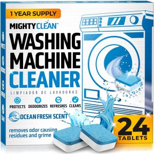 MIGHTY CLEAN 洗衣机清洁片 24片