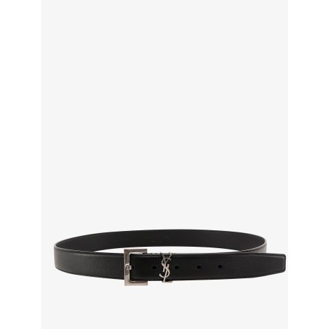 Saint LaurentSaint Laurent 黑色皮革腰带