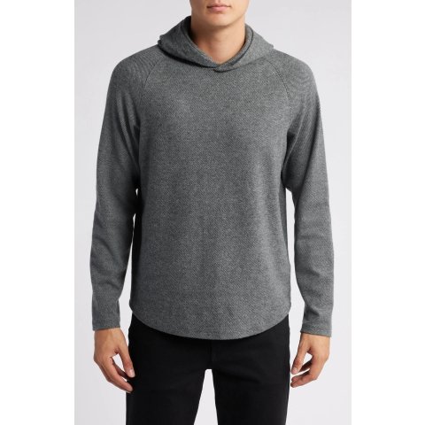 Vince Broken Twill Hoodie for Men
