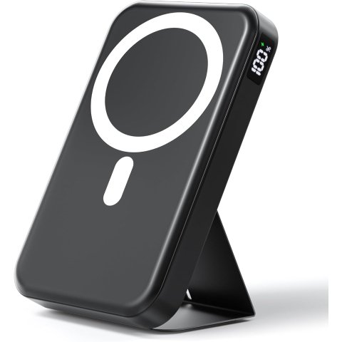 Gxorul 10000mAh 磁吸便携充电宝 皮革折叠支架