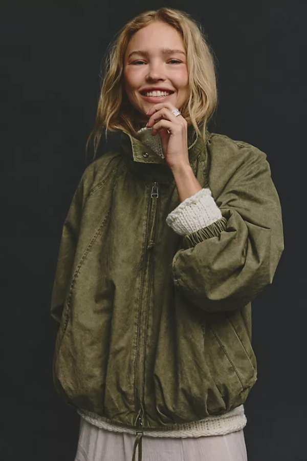 Chelsea Funnel-Neck Jacket
