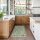Lahome 2x3 Washable Botanical Insect Area Rug NonSlip Low Pile Faux Wool