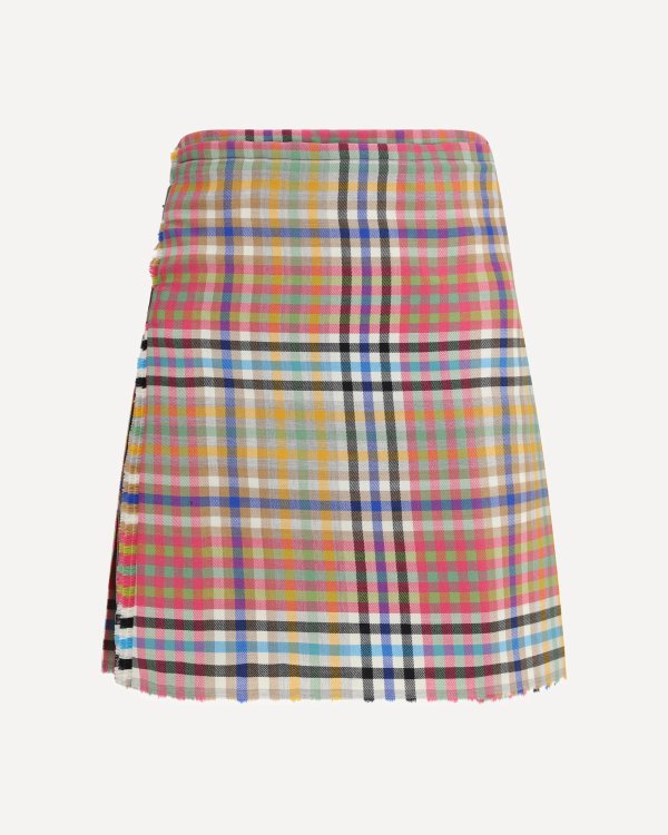 VIVIENNE WESTWOOD Heather Check Mini Kilt