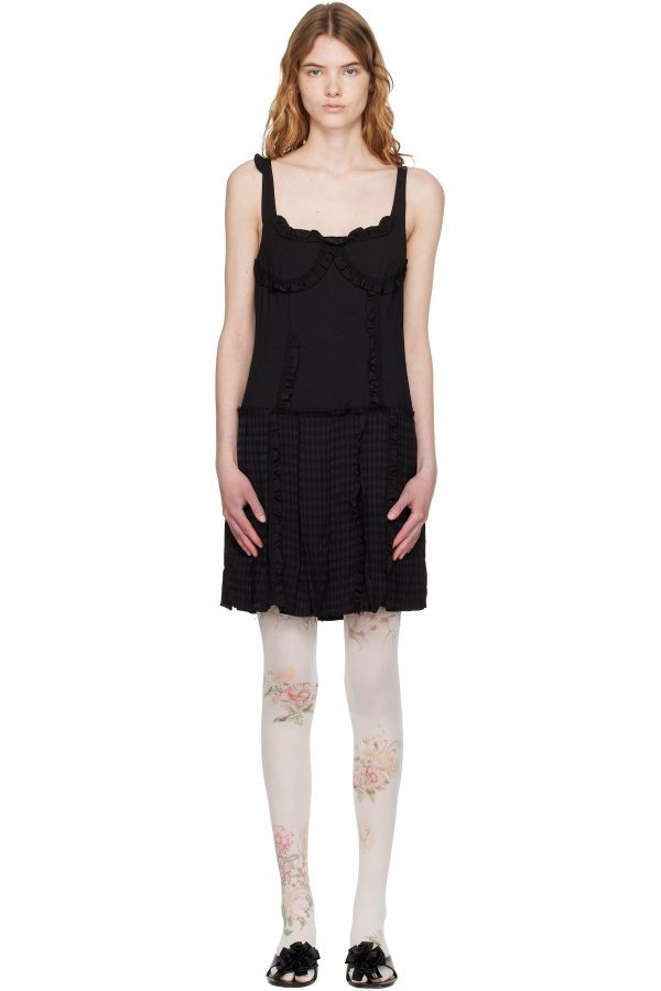 Pleated Midi Dress