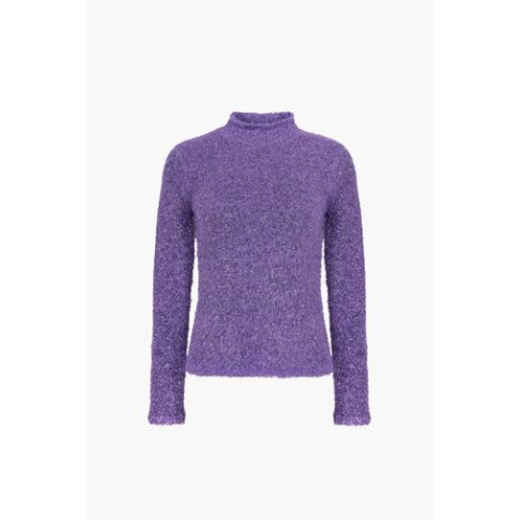 Curio Sweater Purple Tinsel New