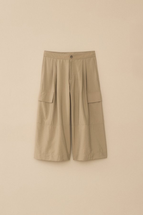 Cargo Pants Side Pockets Made in Japan Women's