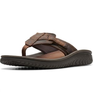 Clarks 男士夹趾凉鞋