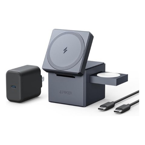 Anker 3合1 MagSafe 无线充电器 15W
