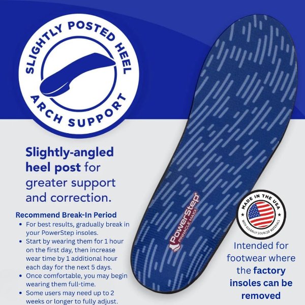 PowerStep Pinnacle Maxx 稳定支撑轻度矫正鞋垫